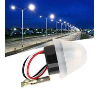 Yechiry Street Light Automatic Switch, Photocell Sensor Light Control Switch, Delay Circuit Weatherproof Design Device for Street Lights Highways Factories Gardens