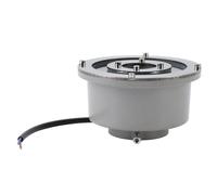 Yechiry Submersible LED Fountain Light High Brightness Landscape Spotlight for Underwater Garden Stainless Steel 1 Unit (White 6W)