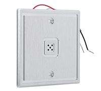 Yechiry Surveillance Audio Pickup Microphone, High Sensitivity Low Noise Pickups, Power Saving Audio Surveillance Device with 3 Wire Connection, Ideal for Prison & Interrogation Rooms,