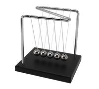 Yechiry Swing Balance Ball, Z Shape N Shape Wooden Base Pendulum Ball, Desktop Balancing, Balance Steel Swing for Home Decoration Fun Science
