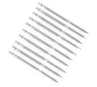 Yechiry T12 Series Soldering Iron Tips for FX-951 Rework Station, Durable and Convenient, 10 Types, for Different Soldering Needs (Pack of 10)