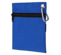Yechiry Tee Bag with Carabiner, Zippered Design | Durable nylon, Hold 6 tees, Portable accessory, Ideal for golfers