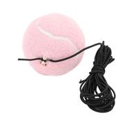 Yechiry Tennis Training Ball, Self Practice Trainer with for Outdoor Activities, Professional Sport Tool to Improve Hand Eye Coordination & Motor Skills, Pink (Pink)