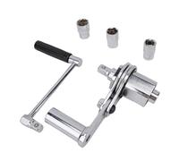 Yechiry Torque Multiplier, Heavy Duty Torque Multiplier Wrench Set for Lug Nut Remover 1/2in Driver 1:16 Gear Ratio 40CR Alloy Steel Labor Saving Wrench with 17mm 19mm 21mm Sockets