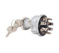 Yechiry Tractor Ignition Switch with 2 Keys High Performance Start Switch Fit for 5105 5200 5205 5210 5220 Aluminium Alloy Build