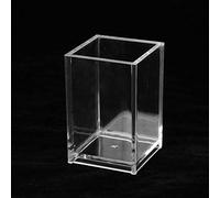 Yechiry Transparent Acrylic Makeup Brush Organizer, Nail Pen Storage Holder, Portable Lightweight, Durable with Thicken Acrylic Material for Bathroom, Living Room, Desktop