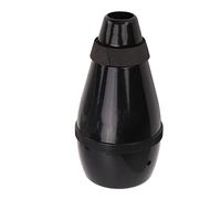 Yechiry Trumpet Mute, Lightweight Compact Trumpet Silencer, Portable Non Rusty Adjustable Sound Practice Mute with ABS Material for Jazz Classic Band Playing (Black)