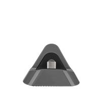 Yechiry Type C Charging Base for/Lite - Portable Triangular Charger with Metal Bottom for Stable Placement - Durable ABS Material, Yellow/Gray/Blue Green - Perfect for Gaming and Charging At