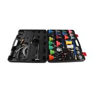 Yechiry Universal Radiator Pressure Tester Kit, Coolant System Diagnostic Tool with Detection Temperature Measurement Fluid Filling, for Automotive Cooling System Water Tank