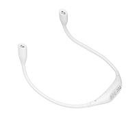 Yechiry USB Rechargeable LED Neck Light, 3 Brightness Levels Lamp, Retro 360 Flexible 4 LED Beads Neck Lamp, Ideal for Running, Repairing, Reading (White)