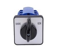 Yechiry Versatile 63 Amp Shore Off Gen Selector Switch for Trucks and RVs Robust 3 Position Manual Transfer Switch