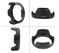 Yechiry Versatile Lens Hood for SX60 SX70SH, Robust Plastic Construction, Shields Lens From Light and Debris, Great for Travel Photography