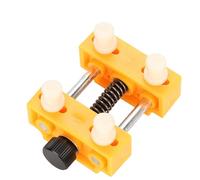 Yechiry Watch Repair Vise Tool for Wristwatch Fixing Dial Holder Jewelers Helper for Watchmaker Work (Yellow)