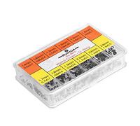 Yechiry Watch Rubber O Rings Durable Repair Tool for Watch Crown Water Resistant for Repairmen Material: Rubber, Color: Black, 12 Sizes (US)