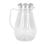 Yechiry Water Pitcher, 50oz Acrylic Clear Water Jug with Handle & Lid, Shatter Proof Reusable Plastic Pitcher for Iced Tea, Cold Brew, Lemonade, Juice