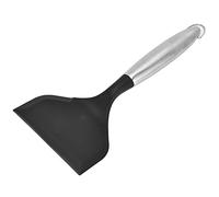 Yechiry Wide Mouth Spatula, Large Stainless Steel Silicone Spatula, Comfortable Handle with Hook Design Tool for Non Stick Pans, Pancakes, Fish & Tamagoyaki Cooking