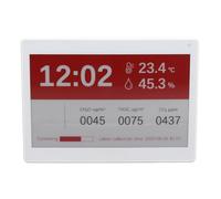 Yechiry Wireless Electronic Paper Display with Editable Electric Ink Screen for Business Cards Office Meetings 7.5in White