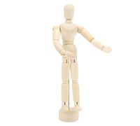 Yechiry Wooden Drawing Mannequin, Flexible Art Figure with Human Proportions for Posing, Perfect for Artists and Animation Scholars (Packing tree 2)
