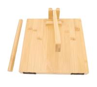 Yechiry Wooden Tortilla Press, Handmade Tortilla Maker, Rustproof Metal Hinge Dough Press Machine with 50 Parchment Papers, Ideal for Home Kitchen, Pizza, Naan & Pancakes