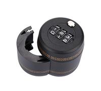 Yechiry Zinc Alloy Wine Bottle Lock Durable Three-Digit Password Lock for Wine Bottles Protection, ABS and Zinc Alloy Material, Black, 1.7x1.8in, Suitable for Various Types of Bottles