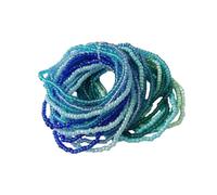 Yecomsy 30Pcs Colorful Bohemia Seed Beaded Bracelets Rainbow Bead Stackable Stretch Bracelet Summer Beach Boho Jewelry, S, Resin, no gemstone