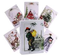 Yedaoiu 10.5 x 7.3cm Christmas Oracle Card for True Love Divination and Prediction