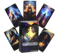Yedaoiu Tarot Cards Divine Celestial Tarot - Tarot Cards and Book Set for Beginners - 10x6 cm - Includes Guidebook for Love, Career & Future Readings - Ideal for Spiritual Growth and Gifts