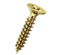 YEDJFFIYO 100PCS Multi Purpose Flat Head Wood Screws, 4x30mm, Zinc Galvanized Single Thread for Indoor Furniture Assembly and Repair, Wooden Model Making, Lightweight Panel Fixing