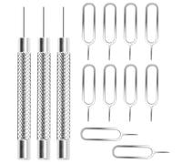 YEDJFFIYO 13 PCS Universal SIM Card Ejector Tool Kit - Includes Tray Pins, Watch Band Link Removers & Needle Openers | Multi-Function Repair Tools for Phones & Smartwatches