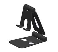 YEDJFFIYO 1PCS Phone Stand, Adjustable Mobile Phone Holder, Desk Phone Holder Compatible with All Mobile Phones(Black)
