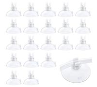 YEDJFFIYO 20PCS Aquarium Suction Cup Clips, Aquarium Accessories, Strong Suction Holders for Freshwater & Saltwater Tanks