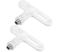 YEDJFFIYO 2PCS Steel Track Spikes Wrench, Sports Shoe Spikes Replacement Tool, T-Type Wrench Nail Pulle rfor Track & Field Athletes