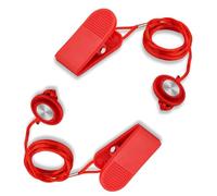 YEDJFFIYO 2PCS Treadmill Safety Key, Magnetic Safety Switch for Treadmills, Emergency Stop Accessory for Home & Gym Treadmills