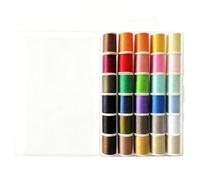 YEDJFFIYO 30PCS Sewing Thread, 30 Color Handy Polyester Sewing Threads,Cotton Thread,Durable and Plentiful Supply for Sewing Needs