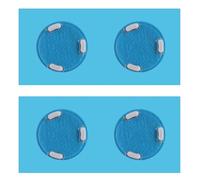 YEDJFFIYO 4PCS Rubber Feet Mat Replacement, Diameter 0.35in Slip-Resistant Case Bottom Feet Pad for Microsoft Surface Laptop 3 4 5