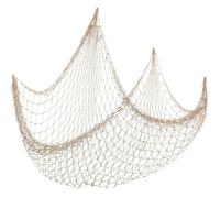 YEDJFFIYO Fishing Net Decoration, 6.56ft X 3.28ft Nautical Wall Hanging Fish Net Decorative Mediterranean Style Photo Netting Wall Hanging Decor for Home
