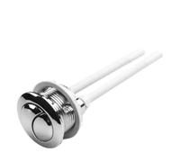 YEDJFFIYO Toilet Push Button Flush Replacement, Toilet Flush Button, Round Head Toilet Flusher for Bathroom Toilet Water Tank Repair