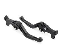 YEDWEW Clutch Lever for Motorcycle Short Left Right Brake Levers for GILERA/Piaggio Nexus 500 /Carnaby 125/200/250 Motorcycle Control Handles(Black)
