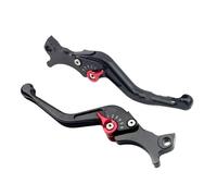 YEDWEW Handlebar Clutch Lever Short Left Right Brake Lever for Piaggio for BV 200/250/300, for X Evo 125/250 Euro 3, for Carnaby 300 4T IE Motorcycle Accessories(Black)