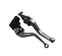 YEDWEW Motorbike Brake Levers Motorcycle Handlebar Brake Clutch Levers Hand Bar for Ya&ma&ha for FZS600 Fazer TDM900 Bulldog BT1100(Gray Short)