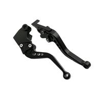 YEDWEW Motorbike Brake Levers Motorcycle Handlebar Brake Clutch Levers Hand Bar for Ya&ma&ha for FZS600 Fazer TDM900 Bulldog BT1100(Black Short)