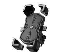 YEDWEW Motorcycle Phone Bracket Motorcycle Phone Mount Secure & Reliable Stand ABS For Most Mobile Holder(Handlebar-A)