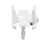 YEDWEW Motorcycle Phone Holder For Ya&ma&ha For TMAX 530 500 560 Motorcycle Accessories Mirror Handlebar Mobile Phone Holder GPS Stand Bracket(Handlebar Silver)