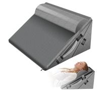 YedZen Bed Wedge Pillow Set, Adjustable 7,5/9/11/12 Inch, 40D+25D Memory Foam, Triangle Support Pillow for Sleeping, Knee Pain Relief, Acid Reflux and Heartburn