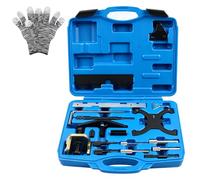 YedZen Engine Timing Tool Kit Compatible with Ford Focus Fiesta Mazda, Camshaft Flywheel Locking Tools, 1.4/1.6/1.8/2.0 Di/TDCi/TDDi 1.5/1.6 ECOBOOST, 1.6 Ti-VCT VVT, OEM 303-1097, 303-1550