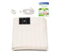 YedZen Grounding Bed Sheet, 90×230cm Conductive Grounding Mat Earthing UK With 10% Silver Fiber & 90% Organic Cotton, Natural Wellness and Healthy Earth Sheet Energy Mat for Better Sleep