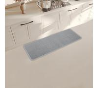 YedZen Kitchen Mat, 43x120cm Gray Non-slip Washable Runner Rug for Kitchen Floor, Oil Resistant Kitchens Floor Mat for Kitchen, Hallway, Laundry,Standing Desk