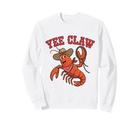 Yee Claw Cowboy Lobster Fun Design for Seafood Lovers Sweatshirt