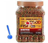 Yee Koi Fish Food, Premium Pellet Feed, Nutritional Pond Food (320g Jar)