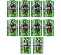 Yee Olde Oak 8 Hot Dogs in Brine 400g - Only 37 Calories Per Hot Dog - No Artificial Flavours - No G.M Ingredients - Pack of 10